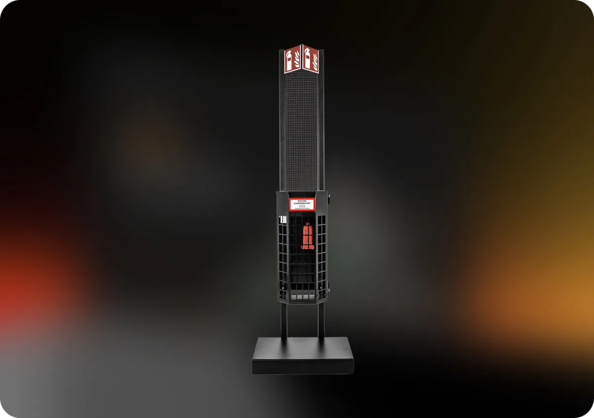 Feuerlöscher-Variante von FLS Systems
